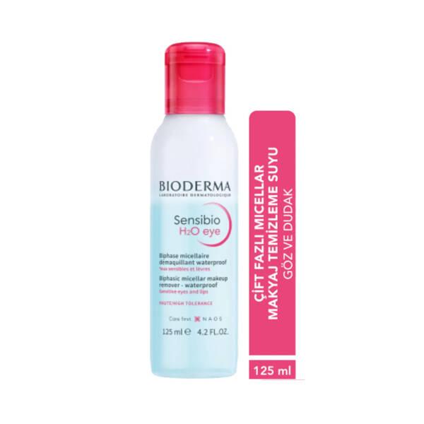 bioderma sensibio h2o eye makeup remover 125ml, gentle eye and lip makeup remover by bioderma Bioderma Sensibio H2O Eye - Makeup Remover | 4.2 fl oz Bioderma Sensibio H2O Eye - Makeup Remover | 4.2 fl oz bioderma, sensitive-skin, makeup-remover, micellar-water, eye-care, dual-phase, hydrating, non-irritating, skin-care, ai-generated