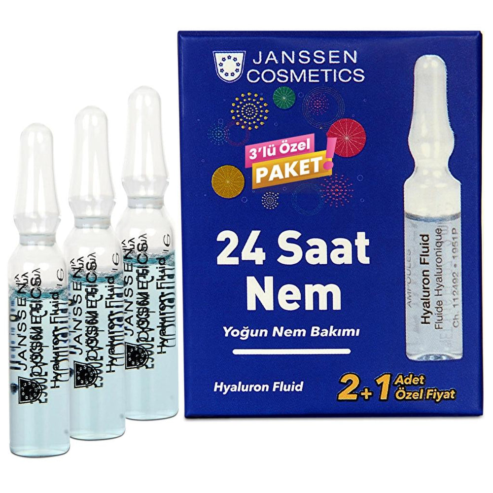Janssen Cosmetics Intense Moisture Ampoule Set for Dry Skin 3-Pack