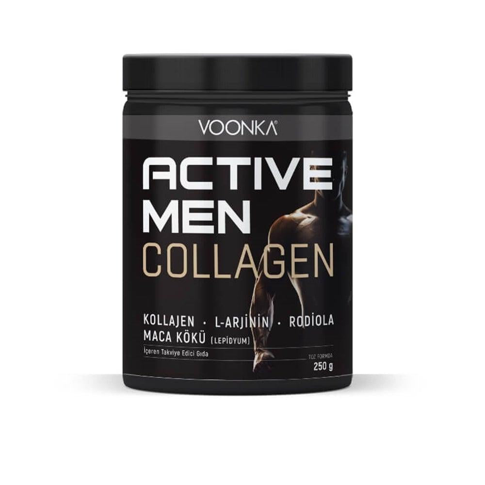 Voonka Collagen Active Men 250g - Hydrolyzed Collagen Powder Supplement for Men's Health & Energy Voonka Collagen Active Men 250g - Men's Health Supplement Collagen Supplement, Men's Health Supplement, Hydrolyzed Collagen Powder, Energy and Vitality Support, Vitamin and Mineral Supplement, Men's Health, Collagen Powder, Health Supplements, Wellness Products, Dietary Supplements