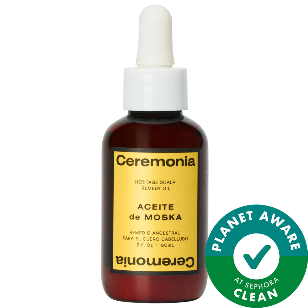 Ceremonia Aceite de Moska: Pre-Shampoo Scalp & Hair Oil for Healthy Hair Growth | Vegan, Cruelty-Free & Natural Dry Scalp Treatment - image 2