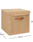 Ocean Home Jute Storage Box with Lid - Stylish Decorative Box for Organizing and Storing Items - view 3