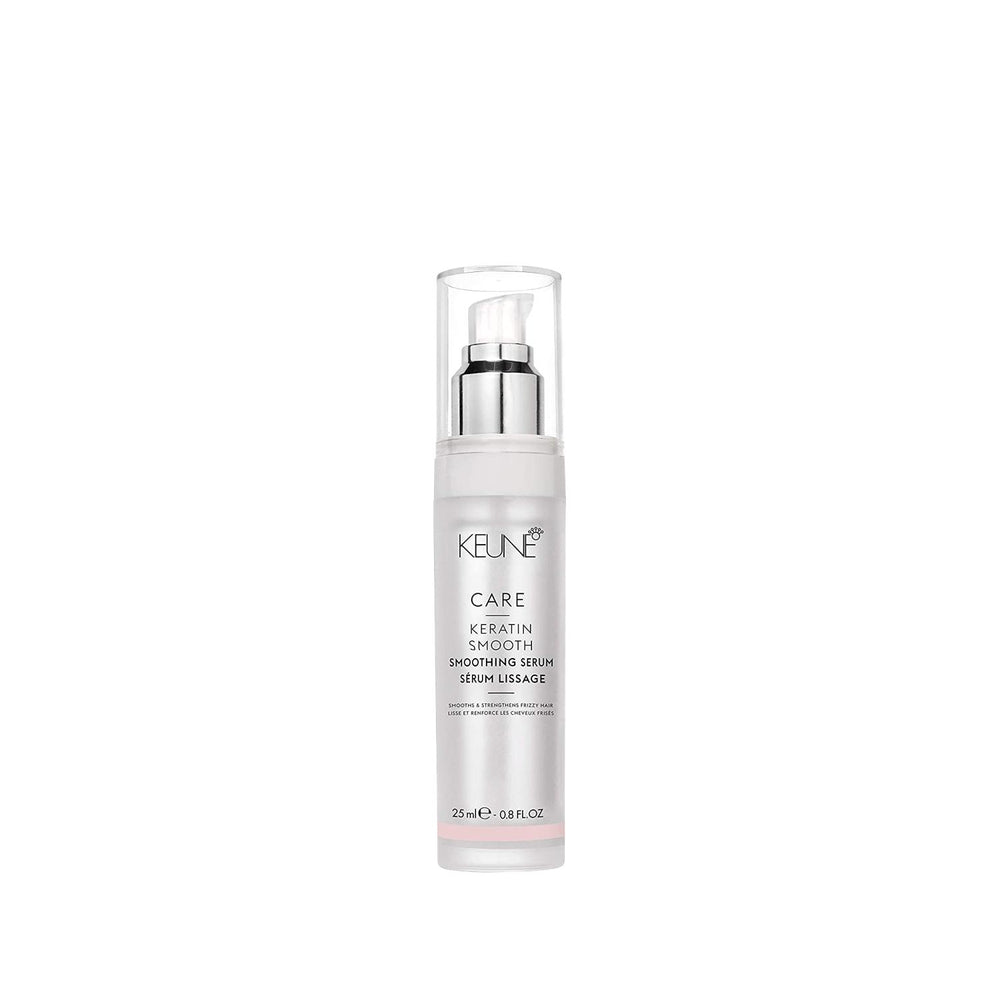 Keune Keratin Smooth Serum - Smoothing Keratin Hair Serum for Frizz Control, 0.85 fl oz Keune Keratin Smooth Serum for Frizz Control Keune Keratin Smooth Serum, hair smoothing serum, keratin hair care, hair serum for frizz control, Keune hair products, hair care, frizz control, smoothing serum, keratin serum, hair nourishment, salon-quality hair care, travel-sized hair products