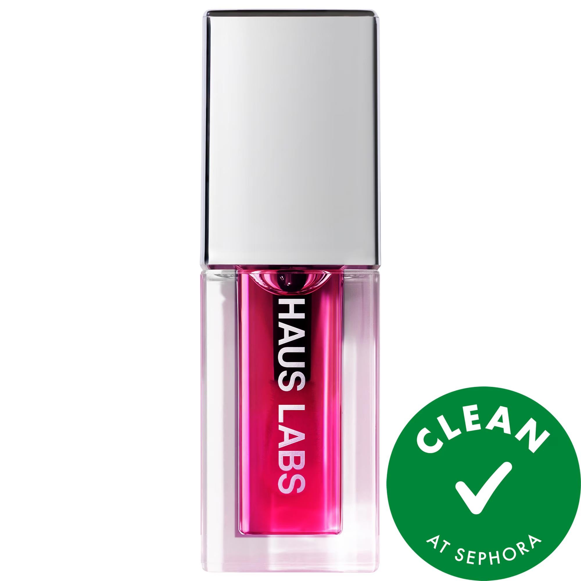 Mini PhD Hybrid Hydrating Tinted Lip Oil - Vegan, Non-Sticky Shine &amp; Hydration Mini PhD Tinted Lip Oil - Hydrating &amp; Vegan tinted lip oil, hydrating lip gloss, vegan lip care, clean cosmetics, non-sticky lip shine, lip gloss, lip balm, lip treatment, vegan collagen, prickly pear oil, plant squalane, pH-powered shades, mini size, on-the-go, lip care, beauty, cosmetics, skincare, cruelty-free, gluten-free