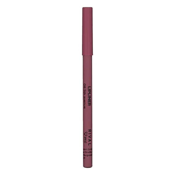 Rival Loves Me Lip Liner No:08 5th Avenue - Precise Lip Makeup Tool for Women Rival Loves Me Lip Liner - Precise Makeup Tool lip liner, lip pencil, makeup tool, cosmetic accessory, beauty product, precise lip lining, long-lasting lip color, compact design, portable, women's makeup, beauty essentials, lip care, makeup accessories, cosmetics