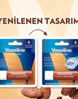 Vaseline Vaseline Lip Therapy Cocoa Butter Lip Balm - 48 Hour Moisturization, Non-Greasy, Dry Lip Care - view 6