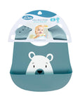 Sevi Bebe Silicone Baby Bib - Waterproof, Adjustable, and Easy to Clean for Mess-Free Mealtime - image 6