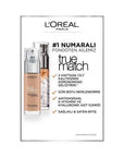 Loreal Paris True Match Foundation - Natural Look, Long Lasting, Hydrating Makeup for All Skin Types - 3R Rose Beige Loreal Paris True Match Foundation - Natural & Long Lasting Loreal Paris True Match Foundation, Foundation Makeup, Natural Look Foundation, Long Lasting Foundation, Hyaluronic Acid Foundation, Hydrating Makeup, Makeup for All Skin Types, Cosmetic, Beauty Product, Skincare Makeup, 3R Rose Beige, Rose Beige Foundation