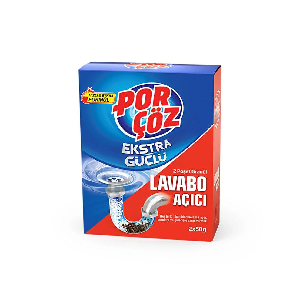 Porcoz Drain Opener Granules Fast Clog Remover 100g