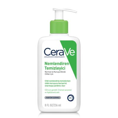 CeraVe Moisturizing Cleanser: Gentle Hydrating Face Wash with Hyaluronic Acid &amp; Ceramides for Dry, Sensitive Skin - 236ml CeraVe Moisturizing Cleanser: Hydrating Face Wash for Dry Skin CeraVe cleanser, moisturizing cleanser, dry skin cleanser, sensitive skin cleanser, hyaluronic acid cleanser, ceramides cleanser, fragrance-free cleanser, hypoallergenic cleanser, gentle skin cleanser, hydrating face wash, CeraVe, cleanser, moisturizing, dry skin, sensitive skin, hyaluronic acid, ceramides, fragrance-free, hy