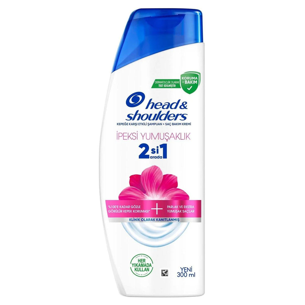 Head & Shoulders 2-in-1 Silky Soft Anti-Dandruff Shampoo 300ml
