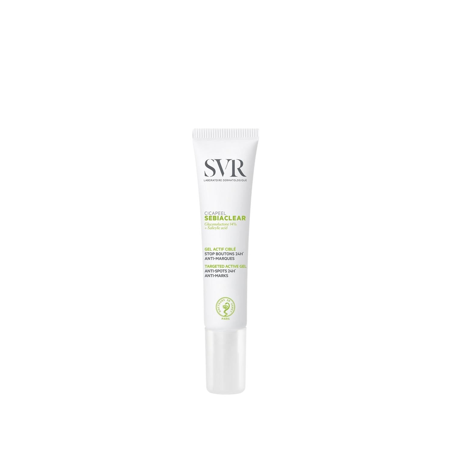SVR Sebiaclear Cicapeel Post-Acne Care Gel for Sensitive Skin - Paraben Free, Salicylic Acid Skincare - image 4