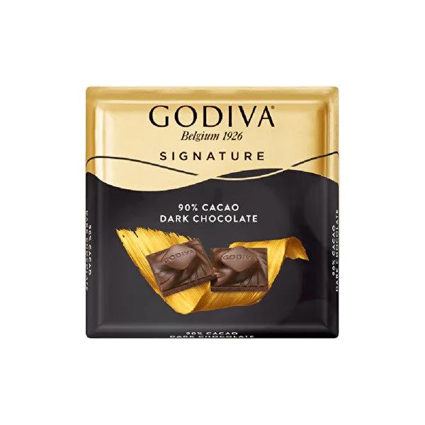 Godiva Signature 90% Dark Chocolate Bar: Intense, Rich, and Smooth Bitter Chocolate Experience - Gourmet Indulgence Godiva 90% Dark Chocolate: Intense Bitter Chocolate Bar 90% dark chocolate, Godiva chocolate, bitter chocolate bar, high cocoa chocolate, dark chocolate square, intense chocolate flavor, premium dark chocolate, gourmet chocolate, dark chocolate gift, dark chocolate, chocolate bar, bitter chocolate, high cocoa, gourmet food, chocolate indulgence, chocolate treat, sophisticated chocolate, intens