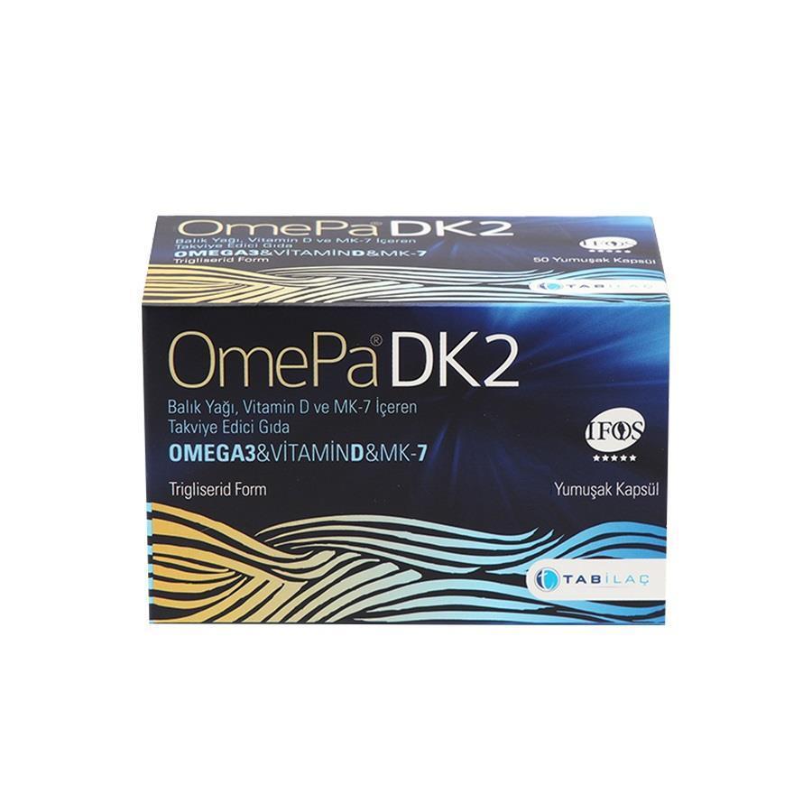 OmePa Omega-3, Vitamin D & K2 - 100 Soft Capsules - image 3