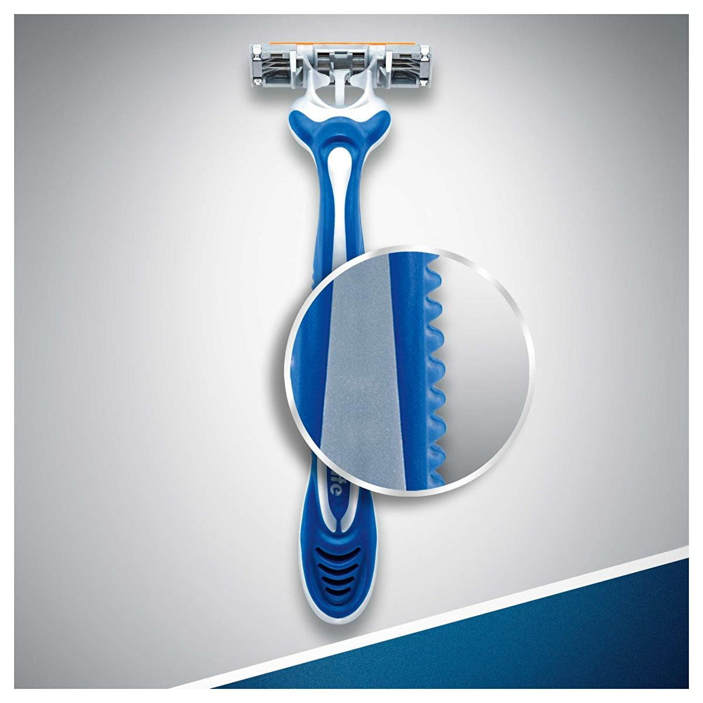 Gillette Blue3 Disposable Razor for Men - Smooth Shave, Comfortgel Technology, 3 Chrome-Coated Blades - Hygiene Products
