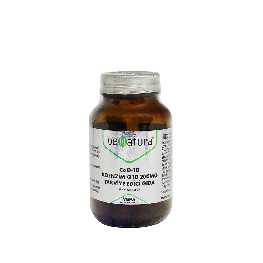 VeNatura CoQ-10 200mg Dietary Supplement - Antioxidant Support, 30 Capsules VeNatura CoQ-10 200mg Supplement - Antioxidant & Energy Support CoQ-10 supplement, Coenzyme Q10 200mg, Dietary supplement, Antioxidant support, Energy production, Heart health, VeNatura, Health and wellness, Nutritional supplements, Dietary support