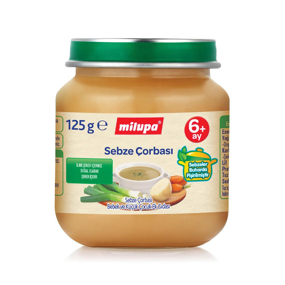 Milupa Vegetable Soup Jar for Babies 125g