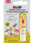 hipp lip sunscreen balm, natural lip care for children Hipp Lip Sunscreen Balm - SPF 50+ Protection | 0.15 oz Hipp Lip Sunscreen Balm - SPF 50+ Protection hipp, lip-sunscreen, spf-50, children-suncare, sensitive-skin, natural-ingredients, lip-balm, moisturizing, parents, ai-generated