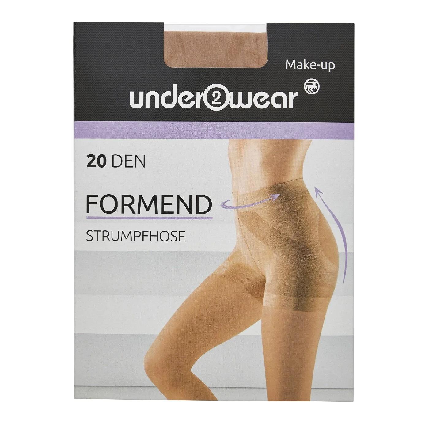 Underwear 20 Denier Shaping Tights Medium Nude 1 Pack