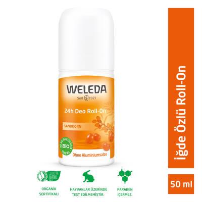 Weleda Natural Roll-on Deodorant with Yabani İğde Oil - Aluminum-Free, Organic Personal Care for Sensitive Skin - Deodorant