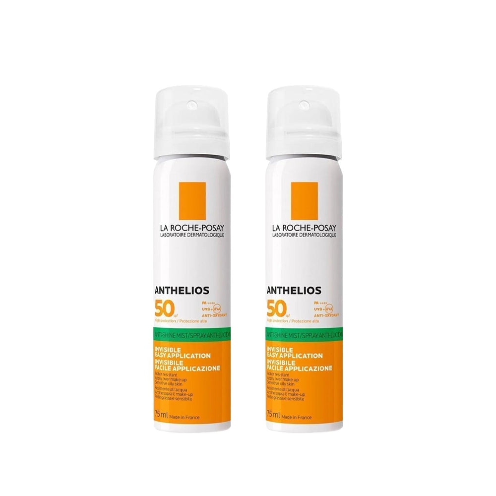 La Roche-Posay Anthelios SPF 50+ Anti-Shine Face Mist (2-Pack): Broad Spectrum Sunscreen for Oily Skin, Matte Finish, Lightweight Facial Spray La Roche-Posay SPF 50+ Face Mist: Anti-Shine Sunscreen La Roche Posay Anthelios, SPF 50+ face mist, Anti-shine sunscreen, Sunscreen for oily skin, Facial sunscreen spray, Broad-spectrum sunscreen mist, La Roche Posay sunscreen, Face mist with SPF, Matte finish sunscreen, sunscreen, face mist, SPF 50, anti-shine, oily skin, combination skin, lightweight sunscreen, fac