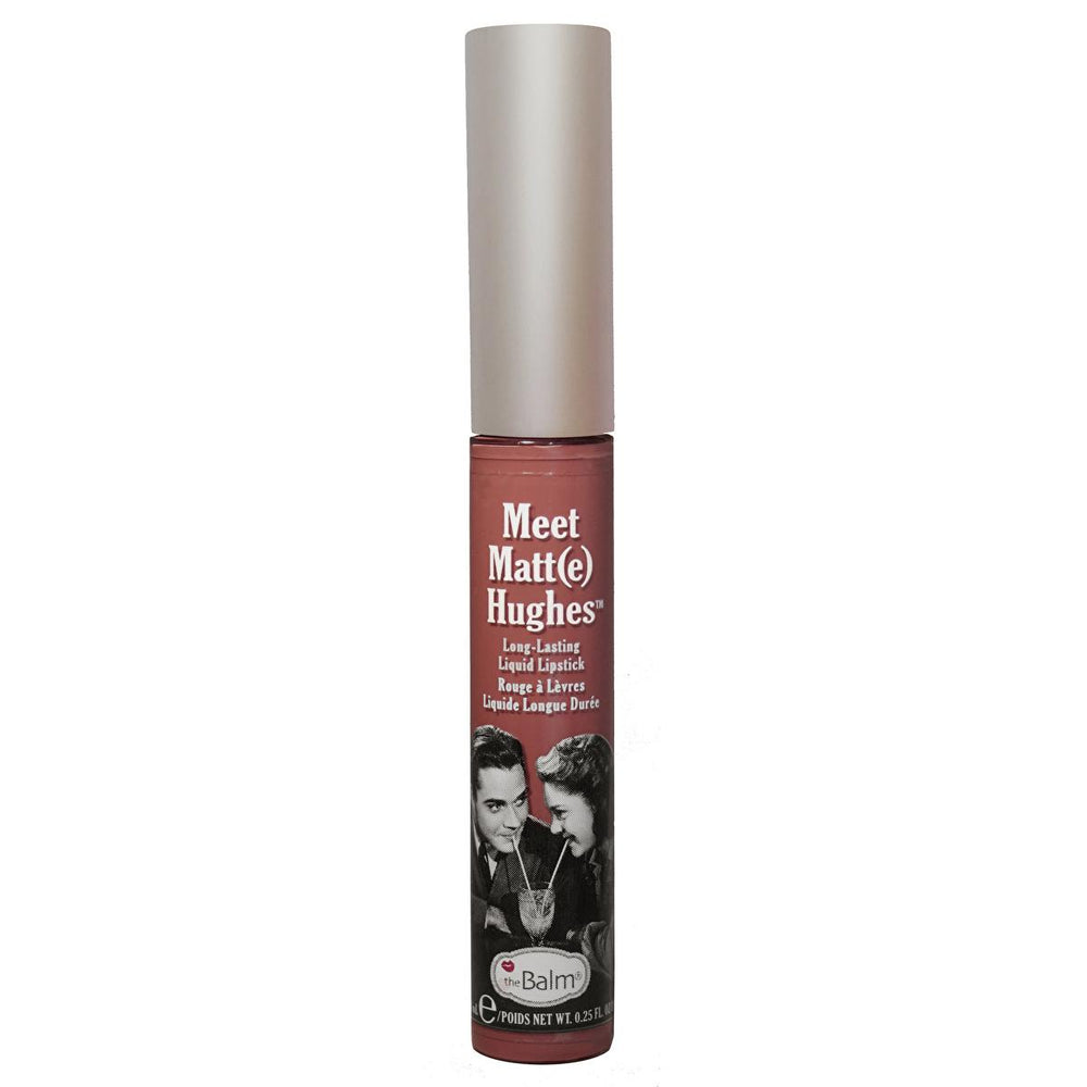 theBalm Liquid Lipstick - Long-Lasting Matte Finish, Non-Transfer, theBalm Meet Matt(e) Hughes - Lipstick