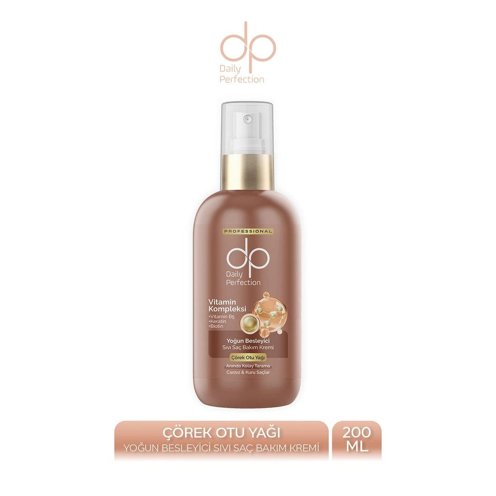 DP Black Cumin Seed Oil Leave-In Conditioner Spray 200 ml