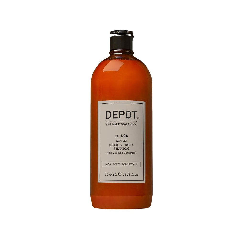 Depot No. 606 Sport Hair & Body Shampoo for Men 1000 ml