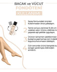 Bebak Leg Foundation Shade 0 for Flawless Skin 75 ml