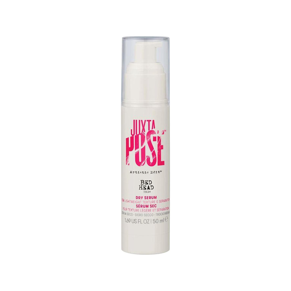 Tigi Bed Head Juxta Pose Artistic Edit Hair Styling Serum - 50ml Artistic Styling for Manageable Hair Tigi Bed Head Juxta Pose Hair Styling Serum - Artistic Styling Tigi Bed Head, Juxta Pose, Hair Styling Serum, Artistic Edit, Hair care products, hair styling, manageable hair, artistic hair styling, hair serum, 50ml, portable hair styling