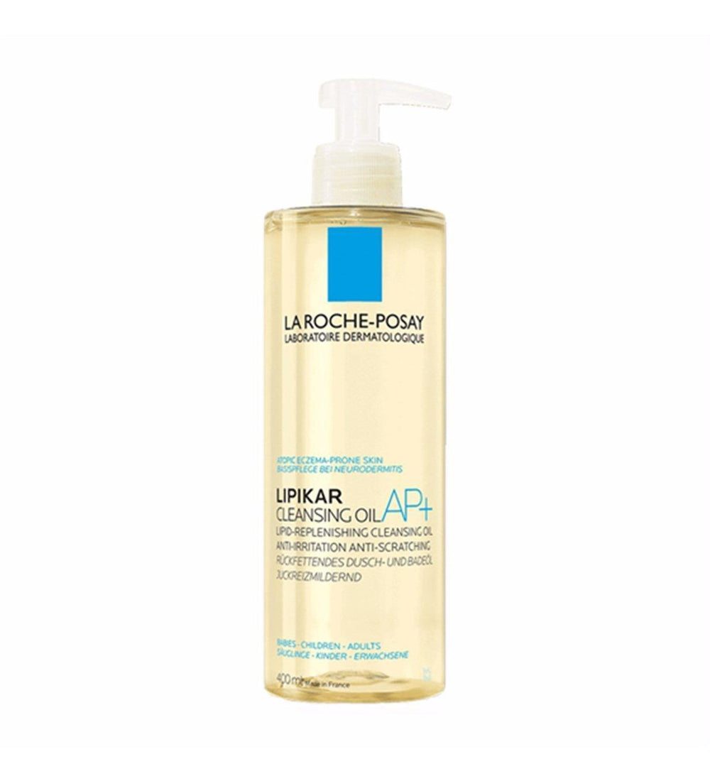 La Roche-Posay Lipikar AP+ Cleansing Oil for Sensitive Skin, Hypoallergenic & Moisturizing, 13.53 fl oz - view 2