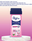 Agiss Roll-On Wax for Sensitive Skin - Natural Resin Hair Removal, Easy Application, Perfect for Legs & Arms - 3.38 fl oz Agiss Roll-On Wax - Gentle Hair Removal for Sensitive Skin roll on wax, hair removal wax, sensitive skin wax, natural resin wax, pudralı sir ağda, at home waxing, wax for legs and arms, hair removal for sensitive skin, wax, hair removal, sensitive skin, natural resin, at-home hair removal, waxing, legs, arms, beauty, personal care, women's hair removal, painless hair removal, sugar-free 