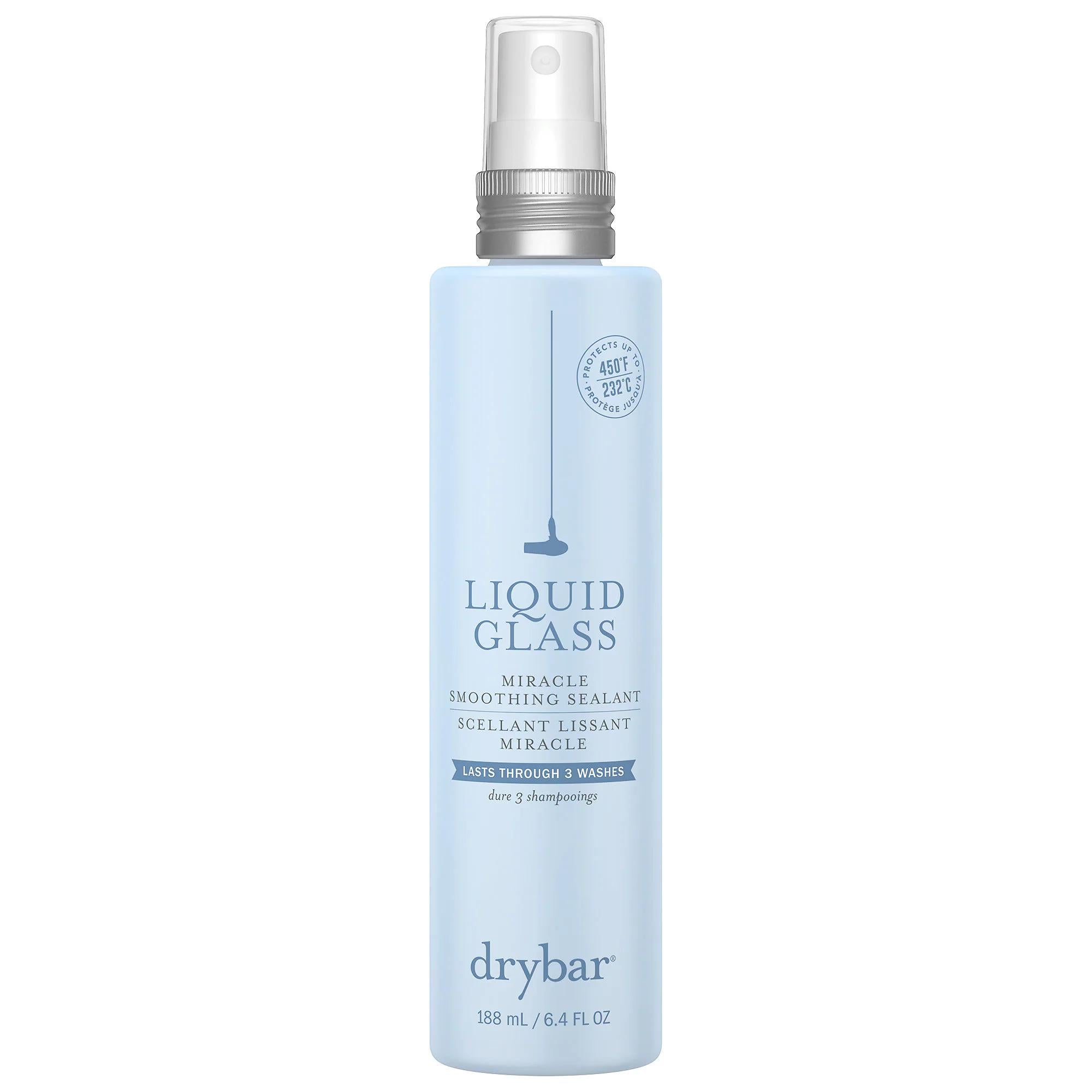 Liquid Glass Miracle Smoothing Sealant - Frizz Control &amp; Heat Protectant Spray for Silky Hair Liquid Glass Smoothing Sealant - Frizz Control &amp; Heat Protection Hair smoothing spray, Frizz control serum, Heat protectant for hair, Sulfate-free hair products, Vegan keratin hair treatment, Hair care, Hair styling products, Anti-frizz hair products, Heat protection, Silky hair, Smooth hair, Hair serum, Hair spray, Liquid Glass products