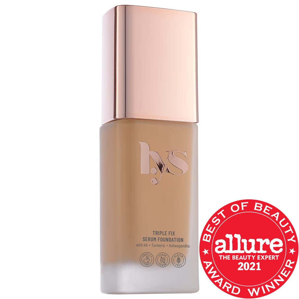 Triple Fix Serum Foundation - Clean Beauty Serum Foundation with Skincare Benefits, Vegan & Cruelty-Free Clean Beauty Serum Foundation - Triple Fix serum foundation, clean beauty, skincare-infused makeup, vegan foundation, cruelty-free cosmetics, natural finish foundation, recyclable packaging makeup, makeup, face makeup, foundation, vegan cosmetics, eco-friendly beauty, skincare benefits, natural beauty products, beauty essentials