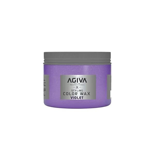 Agiva Purple Hair Wax - Temporary Hair Color & Styling for Creative Looks Agiva Purple Hair Wax - Temporary Hair Color temporary hair color, hair wax, colored hair styling, purple hair wax, Agiva hair products, hair styling products, cosmetic hair color, washout hair color, styling wax, purple hair dye, temporary hair dye, hair fashion, hairstyle products