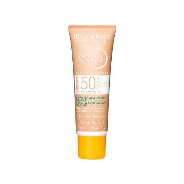 Bioderma Photoderm COVER Touch SPF50+ Very Light: High Protection Tinted Mineral Sunscreen for Sensitive Skin, Facial Sunscreen, 40gr - image 3