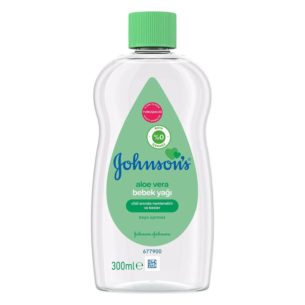 Johnson's Baby Aloe Vera Baby Oil for Soft Skin 300 ml