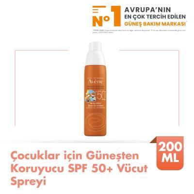 Avene Children's Sunscreen Spray SPF50+ - Water-Resistant, Hypoallergenic Sun Protection for Kids - Sunscreen
