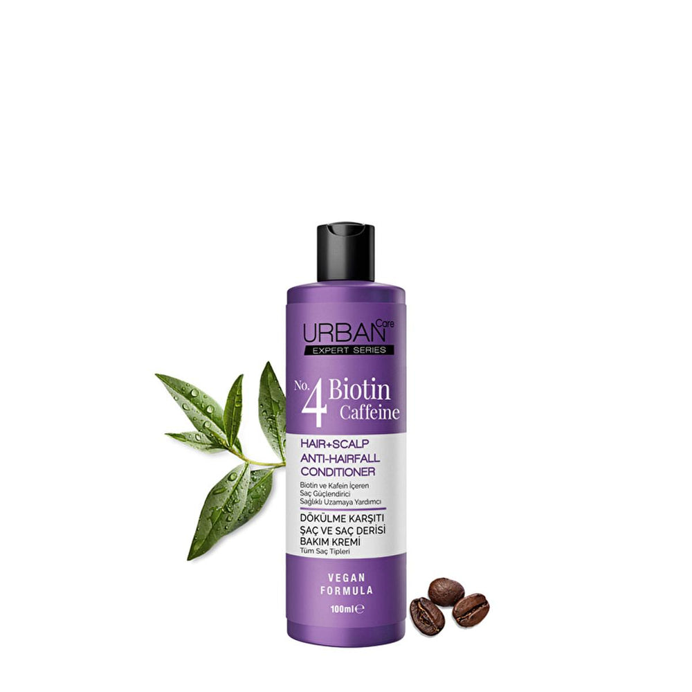 Urban Care Expert Biotin & Caffeine Hair Cream 3.38 fl oz - Anti-Hair Loss, Vegan Hair Growth Serum for Thinning - view 2