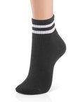 Eklips Black & White Striped Socks 2-Pack