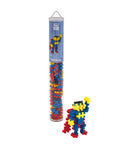 Plus Plus Construction Toy, 100 Piece Reusable Creative Building Set for Kids - Travel Friendly Danish Design - view 3