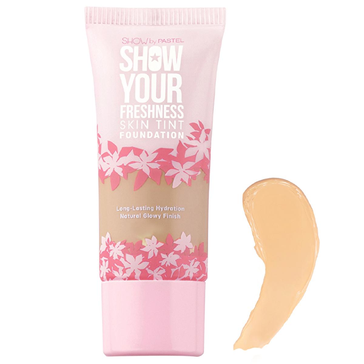 Show by Pastel Skin Tint Foundation - Natural Coverage, Vegan & Cruelty Free - 6 Shades Available Show by Pastel Natural Skin Tint Foundation - Vegan & Cruelty Free Skin Tint Foundation, Natural Coverage Foundation, Vegan Foundation, Cruelty Free Makeup, Dermatologically Approved Cosmetics, Long Lasting Foundation, Lightweight Foundation, Anti-Aging Foundation, vegan cosmetics, cruelty-free makeup, natural coverage, everyday makeup, foundation for sensitive skin