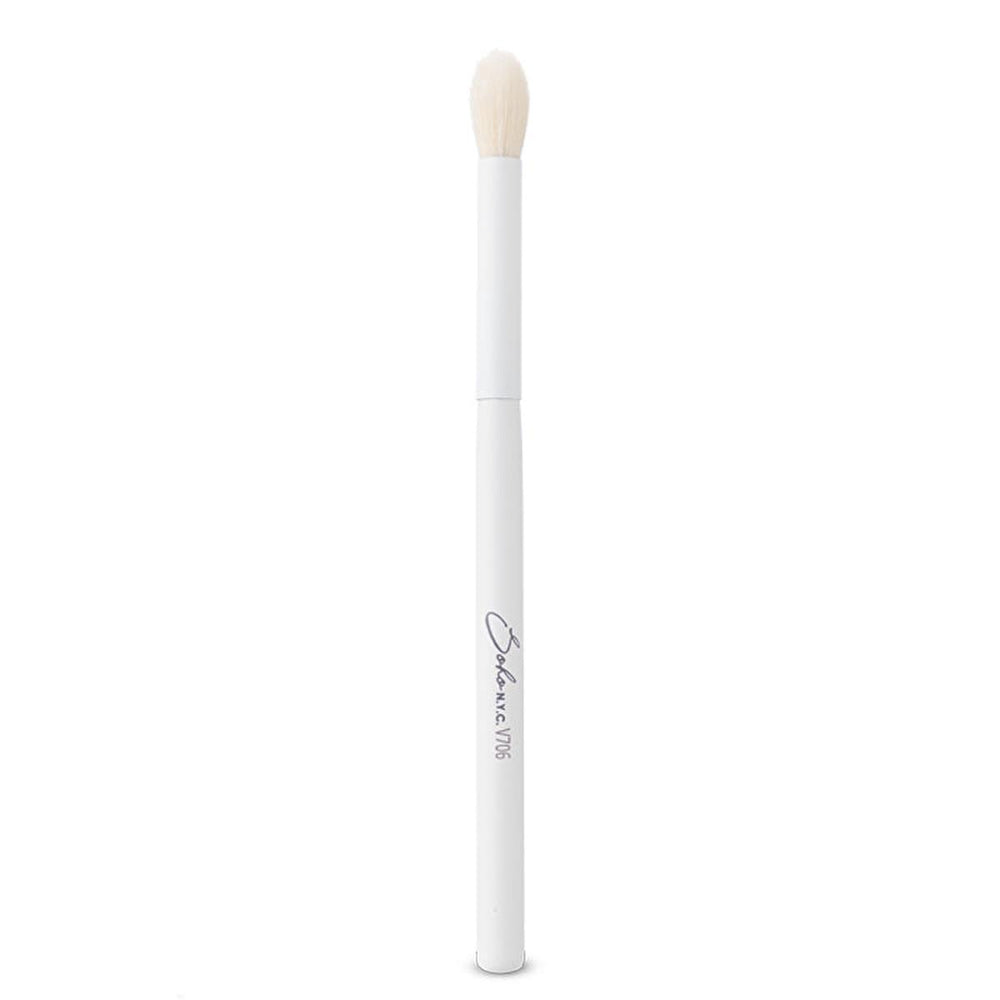 Soho N.Y.C. Vegan Tapered Blending Makeup Brush - Precise Contouring, Cruelty-Free, Sustainable Eye Brush Soho N.Y.C. Vegan Makeup Brush - Tapered Blending, Cruelty-Free vegan makeup brush, tapered blending brush, contouring brush, cruelty free makeup brush, angled eye brush, sustainable makeup brush, Soho N.Y.C. makeup brush, synthetic makeup brush, makeup brush, blending brush, contour brush, eye brush, vegan brush, cruelty-free brush, sustainable brush, makeup tool, eye makeup, blending, contouring, shap