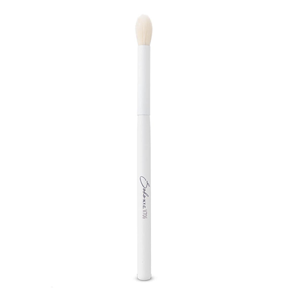 Soho N.Y.C. Vegan Tapered Blending Makeup Brush - Precise Contouring, Cruelty-Free, Sustainable Eye Brush Soho N.Y.C. Vegan Makeup Brush - Tapered Blending, Cruelty-Free vegan makeup brush, tapered blending brush, contouring brush, cruelty free makeup brush, angled eye brush, sustainable makeup brush, Soho N.Y.C. makeup brush, synthetic makeup brush, makeup brush, blending brush, contour brush, eye brush, vegan brush, cruelty-free brush, sustainable brush, makeup tool, eye makeup, blending, contouring, shap