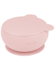 OiOi 100% Premium Silicone Baby Bowl - Vacuum Sealed, Non-Toxic, Microwave Safe, Pinky Pink - Baby Care