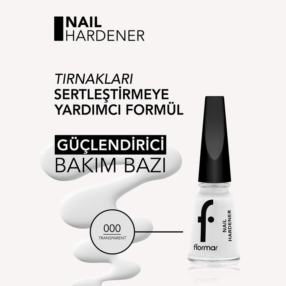 Flormar Nail Hardener AHA Strengthening Base Coat 11ml