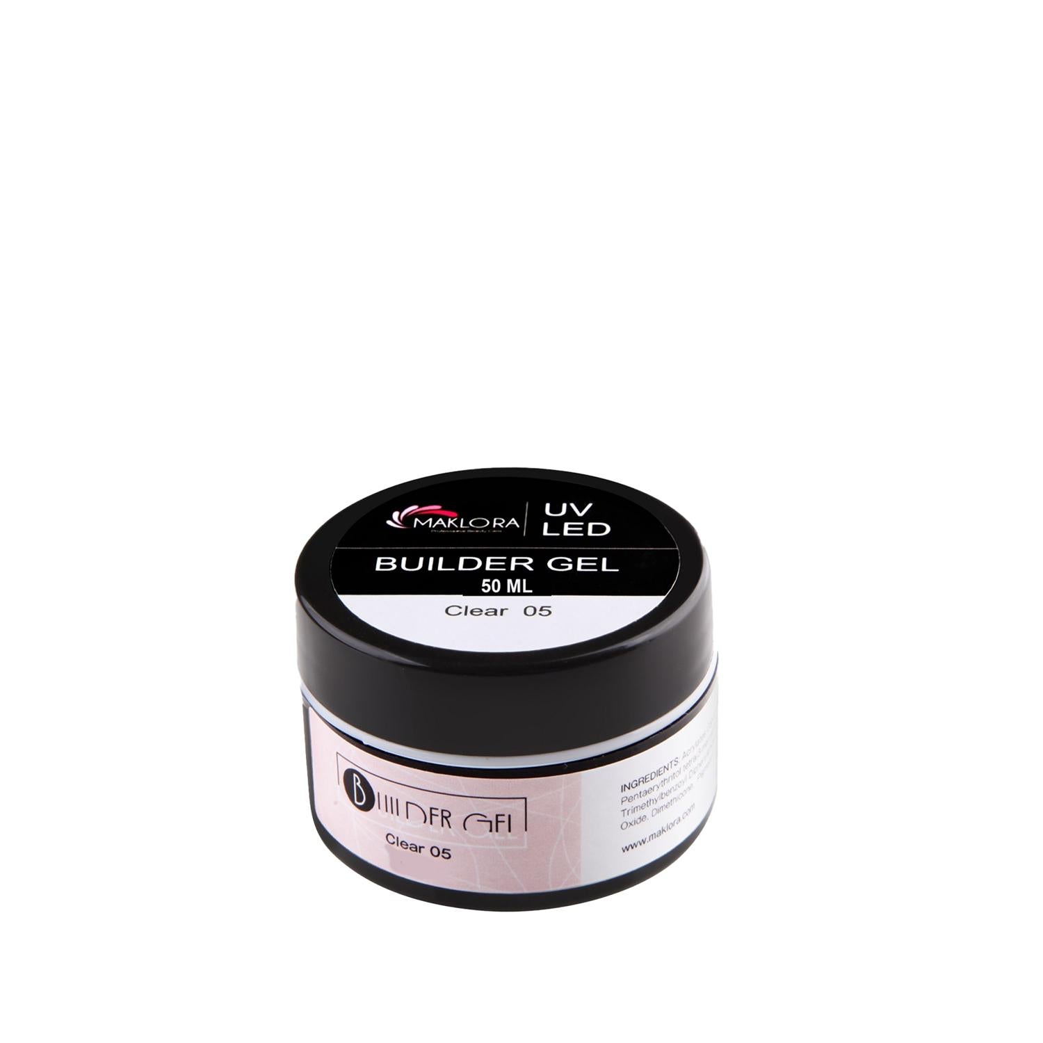 Maklora Clear Nail Builder Gel - 50ml Protez Tırnak Jeli for Nail Enhancement and Art Maklora Clear Nail Builder Gel - 50ml Nail Builder Gel, Clear Nail Gel, Protez Tırnak Jeli, Nail Enhancement Gel, Beauty and Nail Care, Nail Care Products, Nail Art Supplies, Clear Nail Polish, Nail Strengthening Gel, Nail Enhancement Products, Beauty Essentials