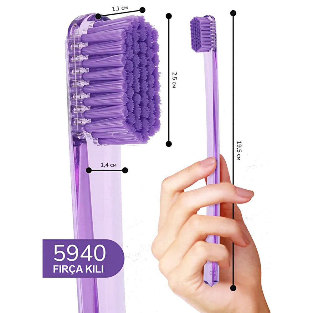 Rocs Pro Manual Toothbrush - Gentle, Effective Cleaning for Optimal Oral Hygiene - view 3
