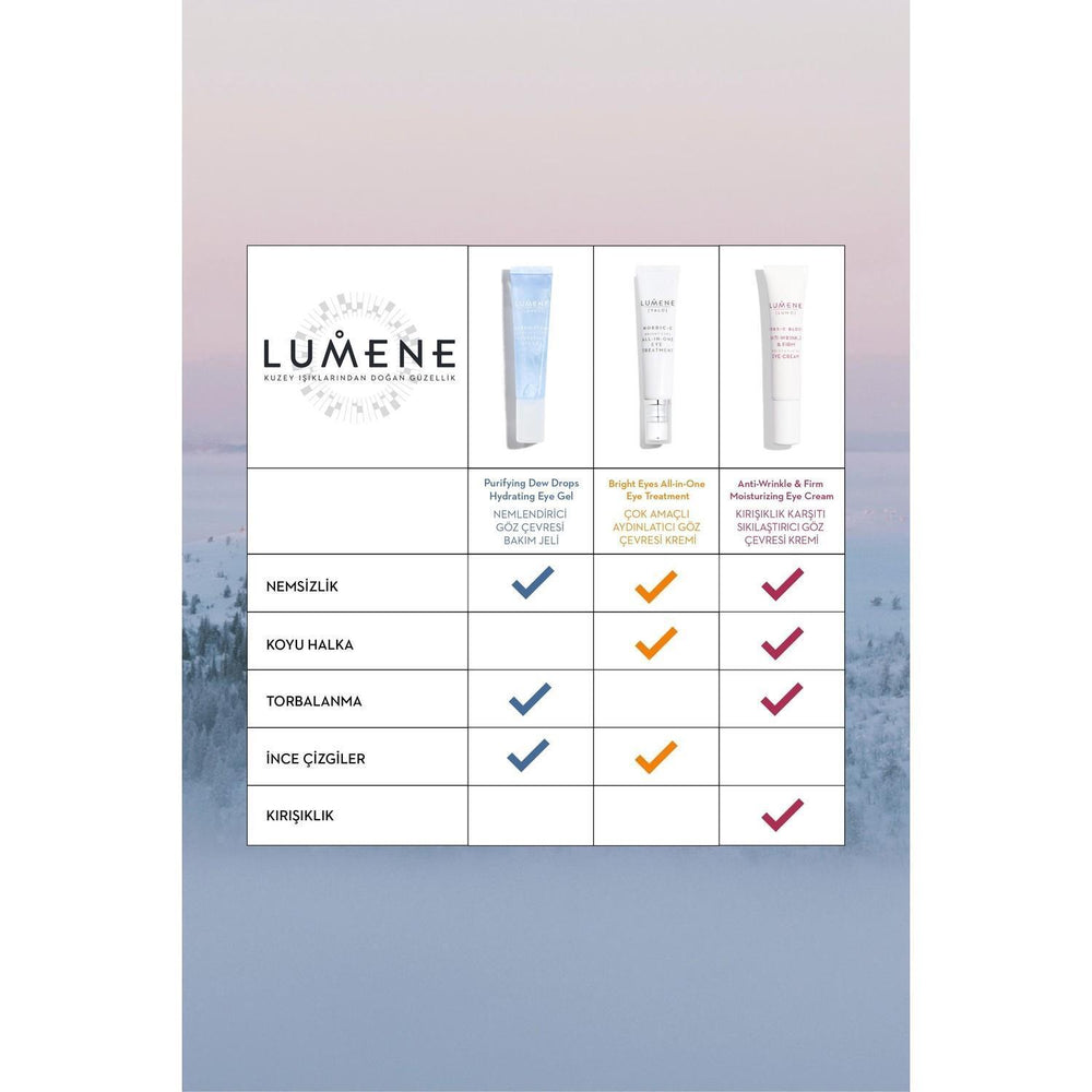 Lumene Anti-Wrinkle Eye Cream - Vegan, Paraben-Free & SLS-Free, Hydrating & Firming for Mature Skin - view 3
