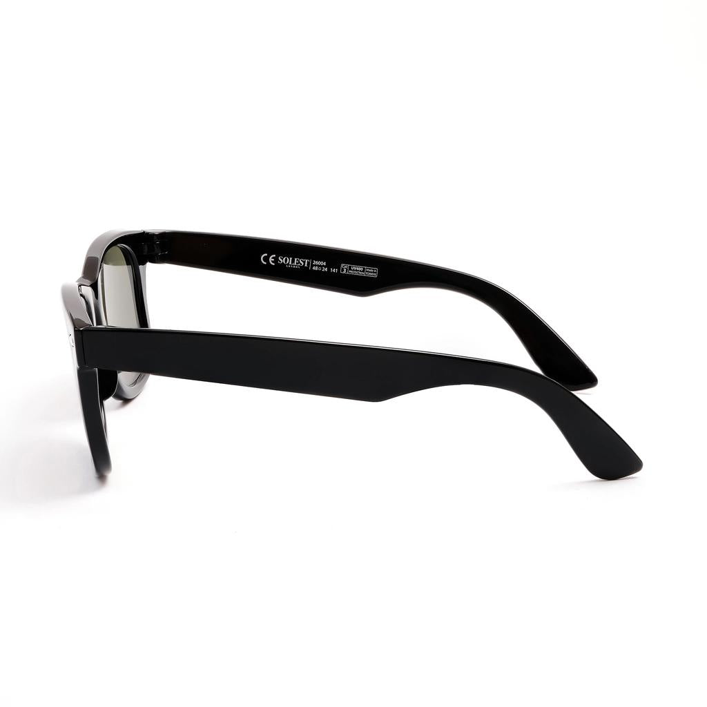 Solest London Unisex Black Sunglasses 26004