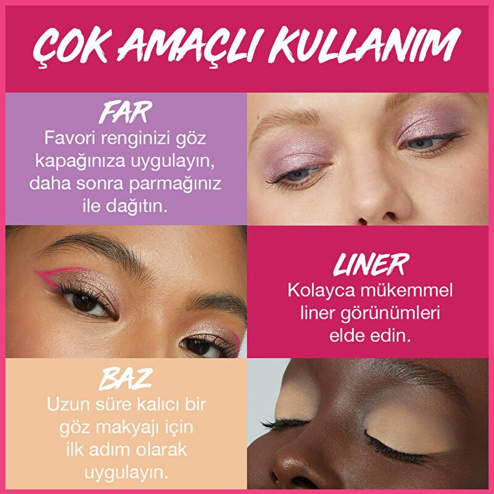 Maybelline Tattoo Jel Eye Shadow - Long-Lasting, Creamy, Waterproof Eye Makeup for Bold Looks - view 3